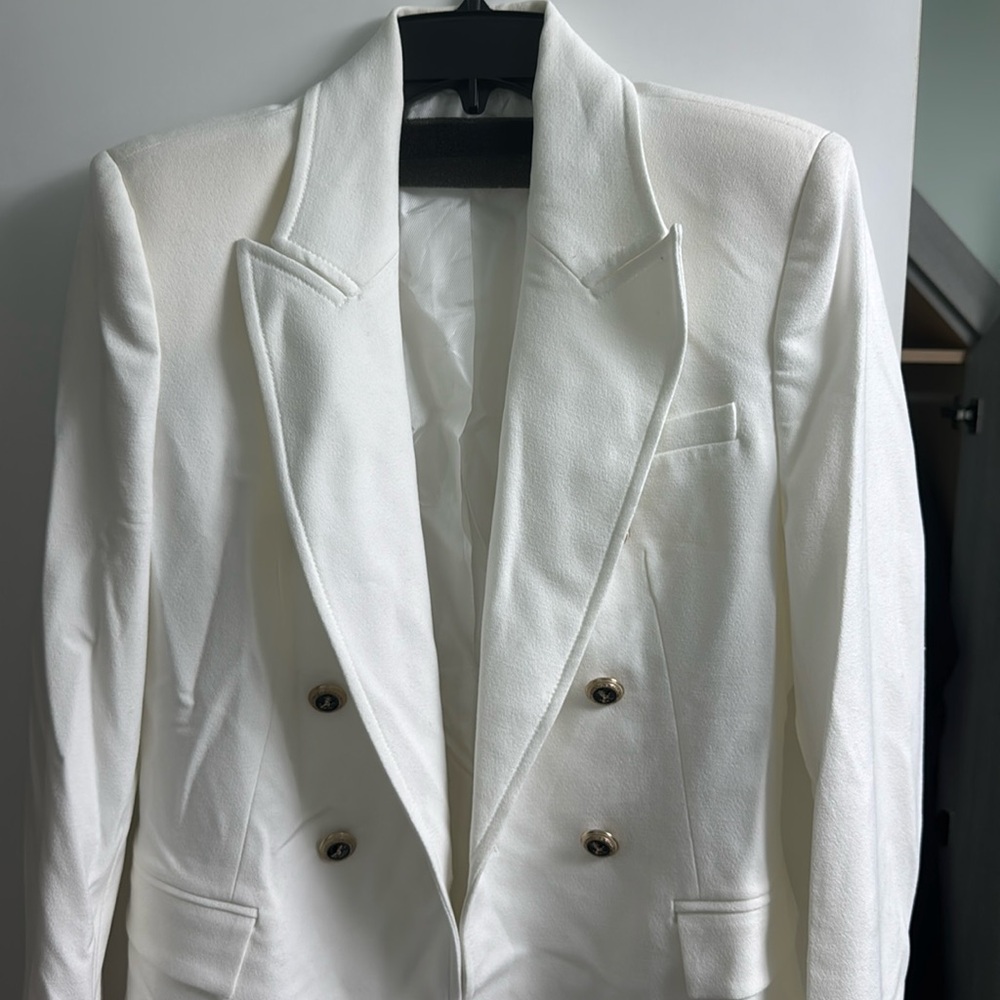 Zara White Jacket